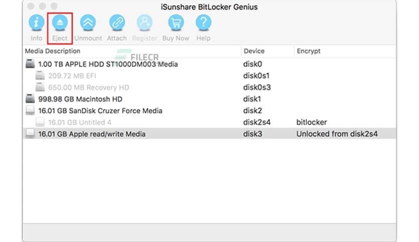 iSunshare BitLocker Genius 3.0.4.1