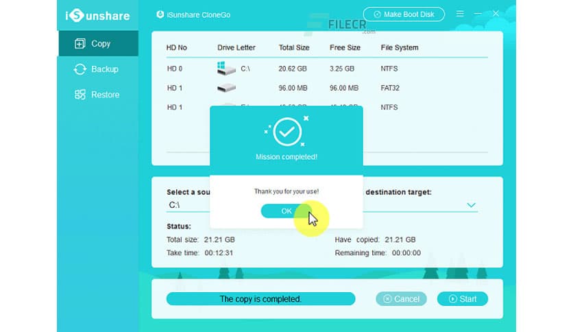 iSunshare CloneGo 3.0.4.9