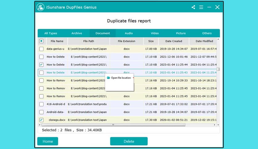iSunshare DupFiles Genius 3.1.2.3