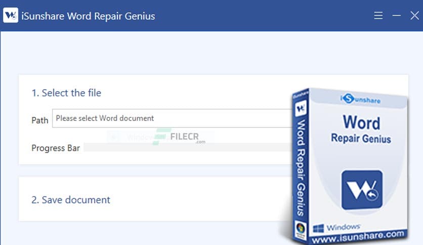 iSunshare Word Repair Genius 3.0.2.2