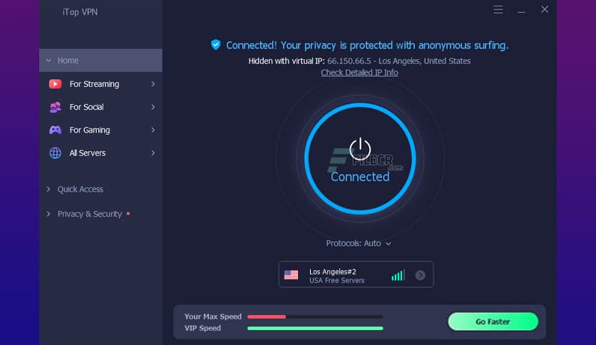 iTop VPN Free 7.2.0.6796