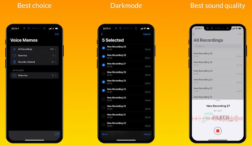 iVoice – iOS 15 Voice Memos v1.6.1