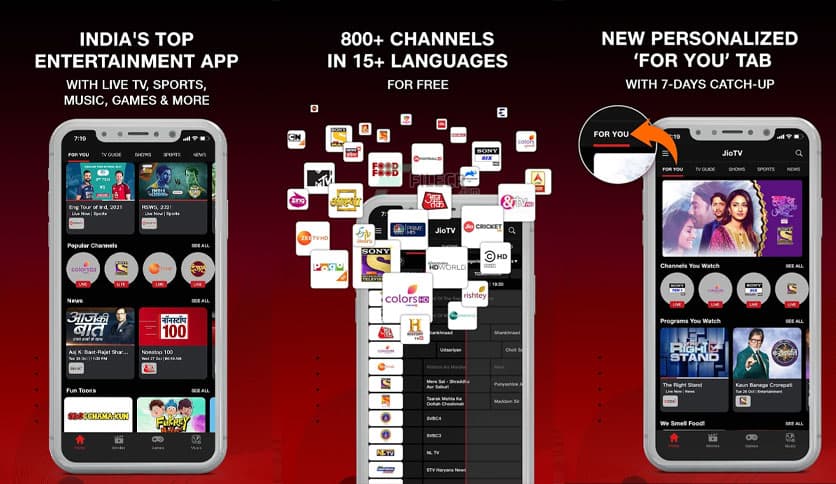 JioTV: Live TV, Catch-Up & OTT 7.5.1