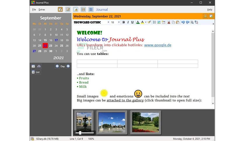 Journal Plus 3.3.0