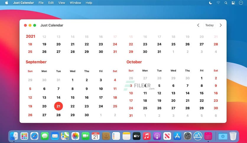 Just Calendar 2.0.5