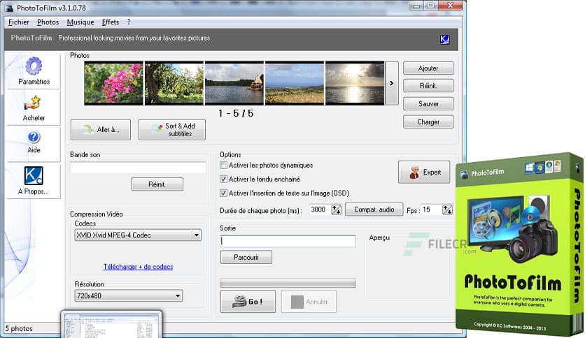 KC Software PhotoToFilm 3.9.8.107