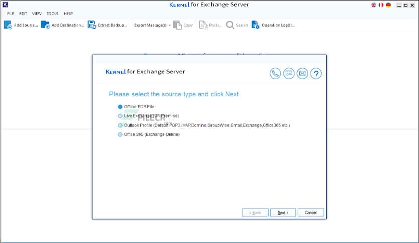 Kernel for Exchange Server 21.2