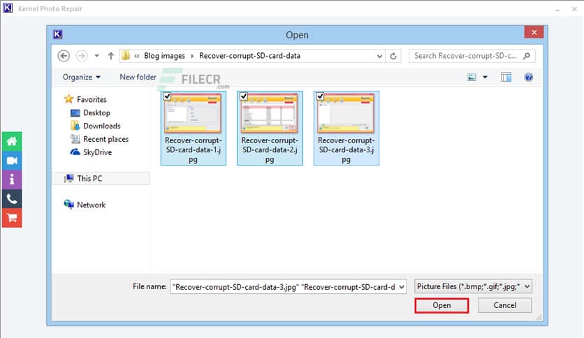 Kernel Photo Repair 20.9