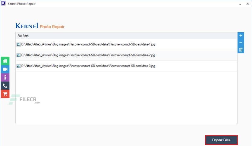 Kernel Photo Repair 20.9