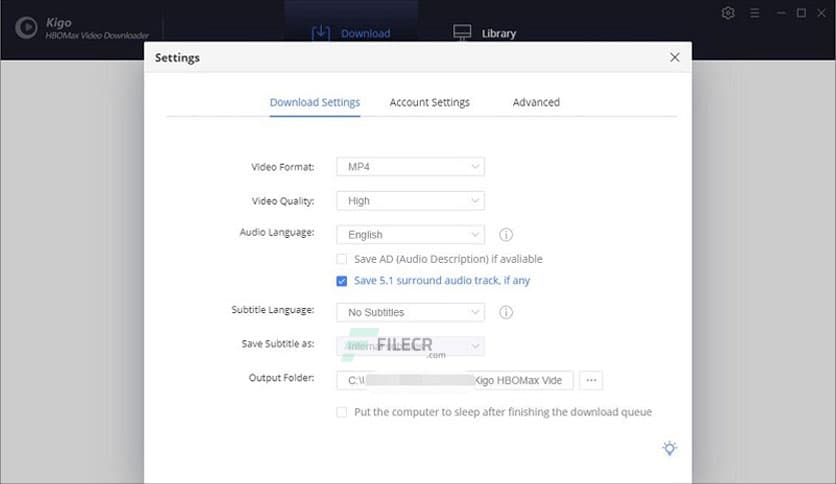 Kigo HBOMax Video Downloader 1.0.9