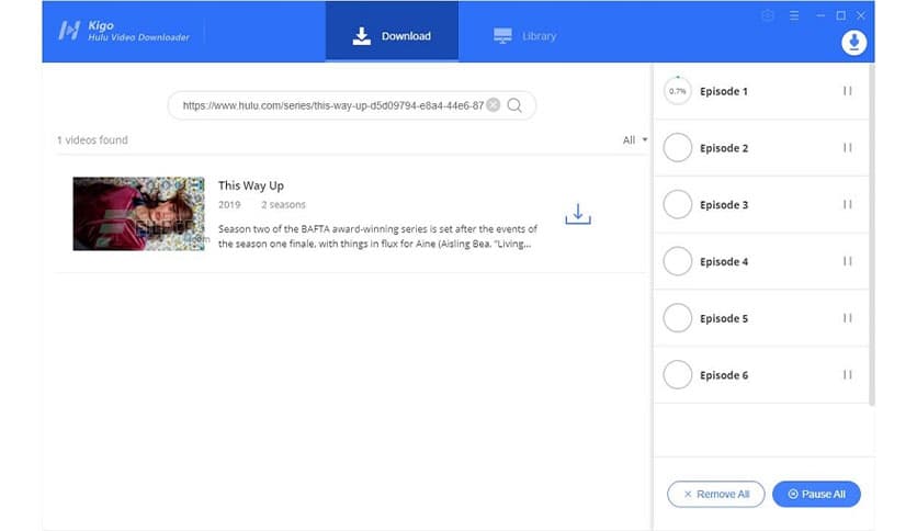 Kigo Hulu Video Downloader 1.2.3