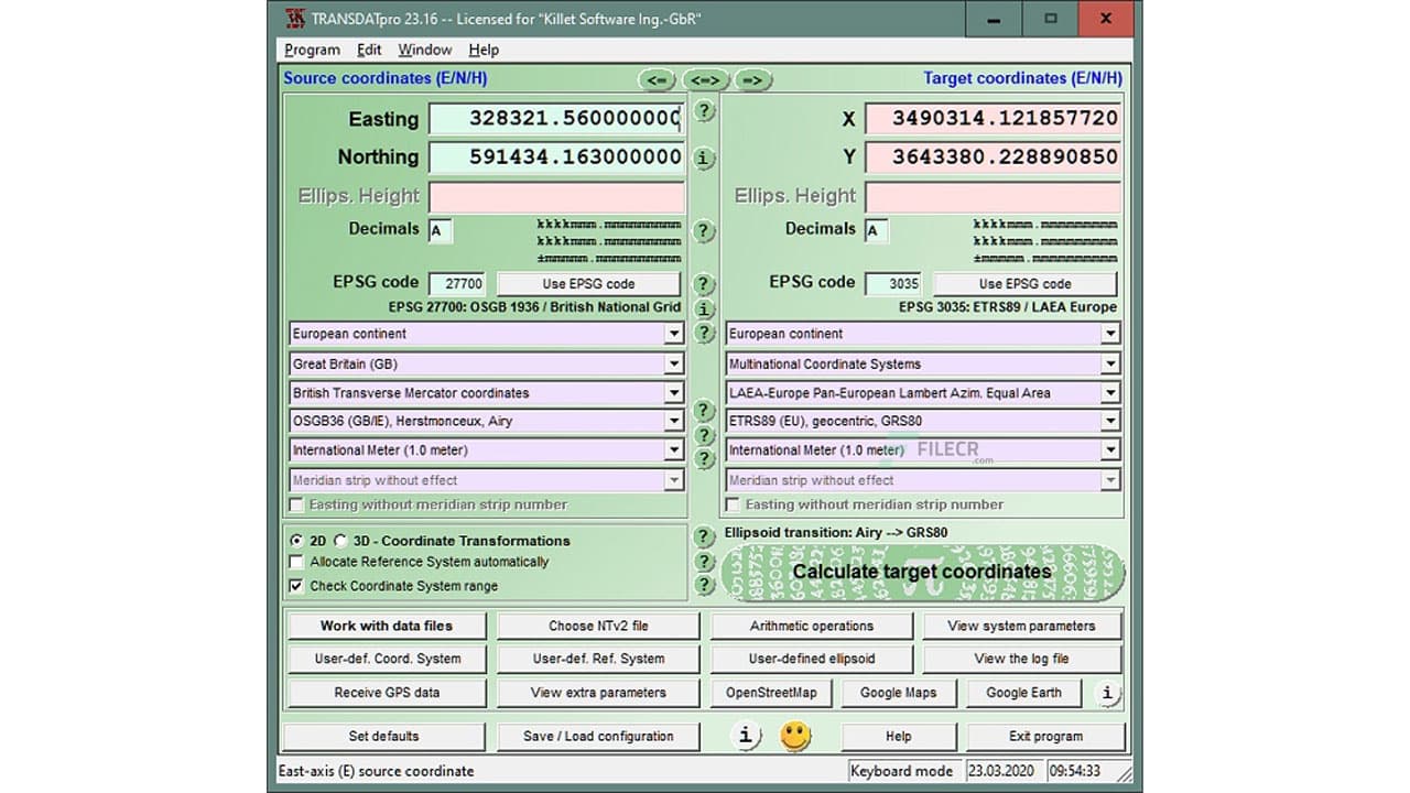 Killetsoft TRANSDAT Professional 24.14