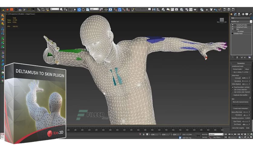 KM-3D DeltaMushToSkin v1.0 for 3ds Max