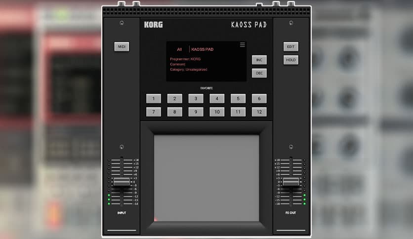 KORG KAOSS PAD 1.1.0