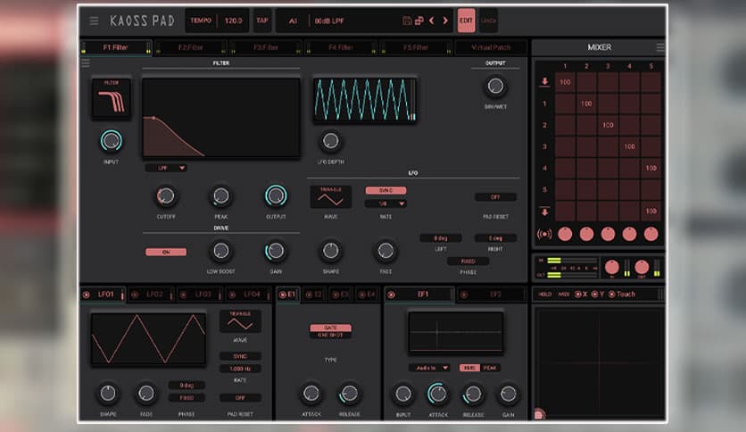 KORG KAOSS PAD 1.1.0