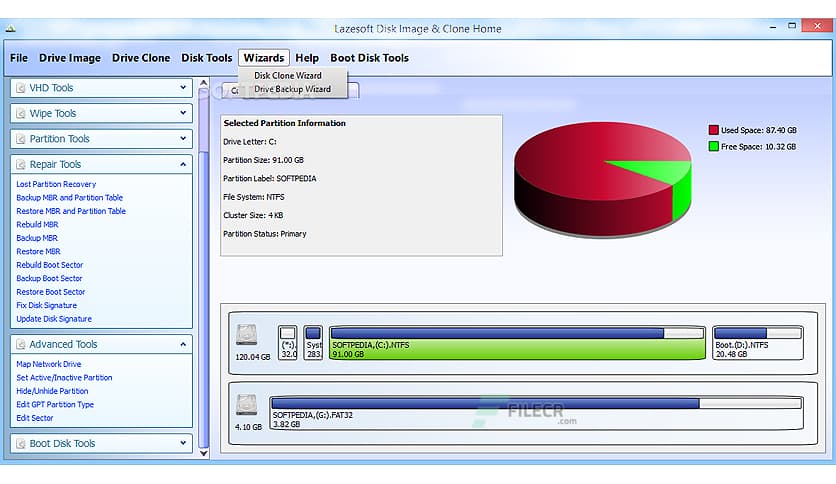 Lazesoft Disk Image and Clone 5.0.1.1