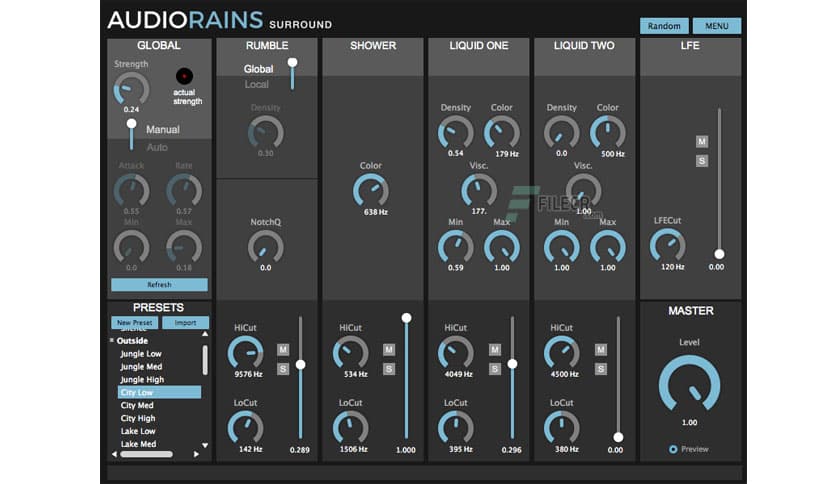 LeSound AudioRain Pro 2.4.7
