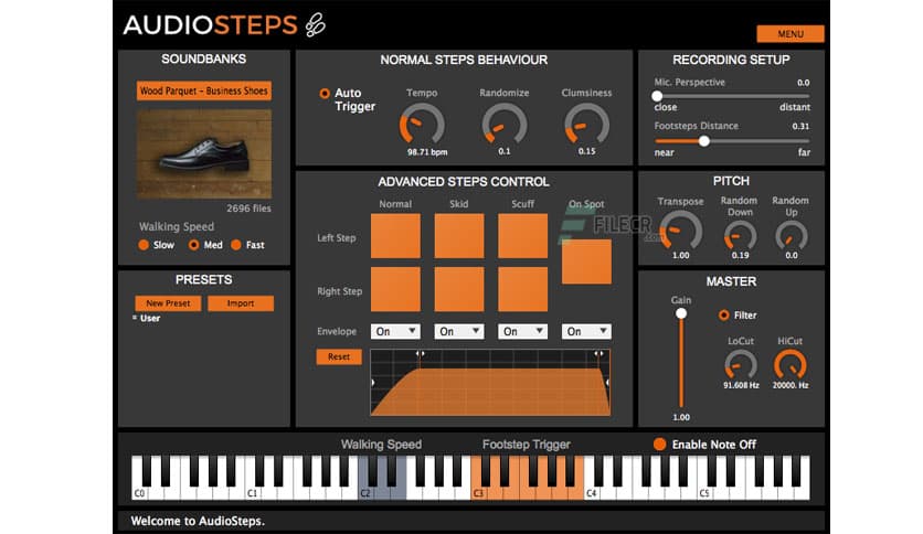 LeSound AudioSteps Pro 2.4.2 + Databanks