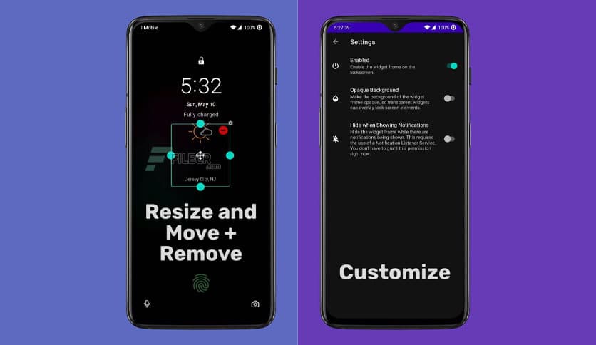 Lockscreen Widgets and Drawer 3.2.1