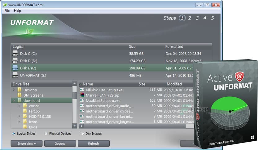 Active@ UNFORMAT Professional 22.0