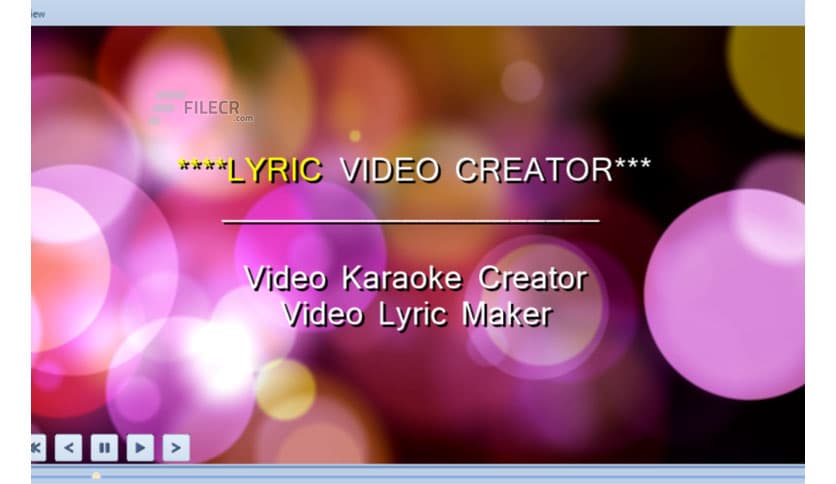Lyric Video Creator Professional 6.5.0