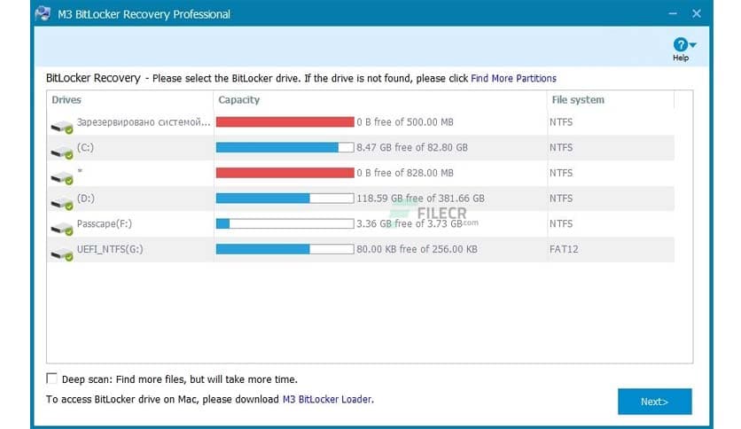 M3 Bitlocker Recovery 5.8.6