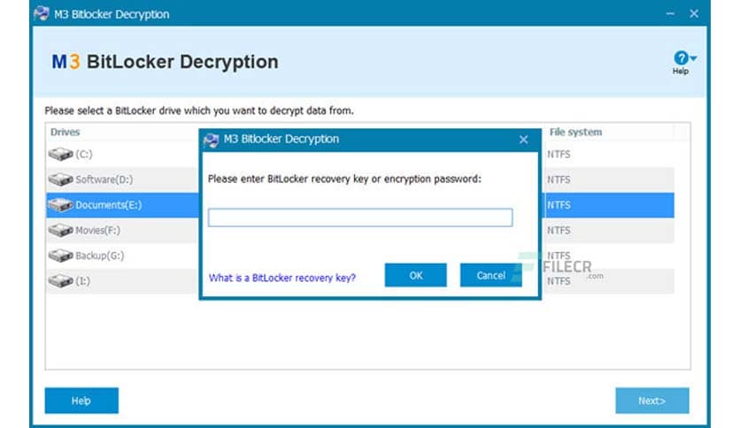 M3 Bitlocker Recovery 5.8.6