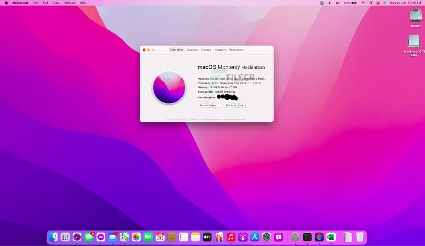 macOS Monterey 12.6.5 (21G531) Hackintosh