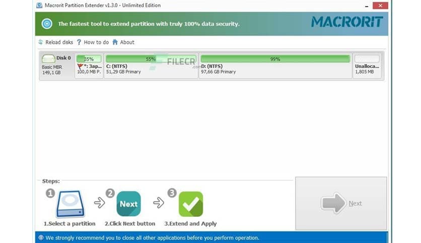 Macrorit Partition Extender 2.6.0
