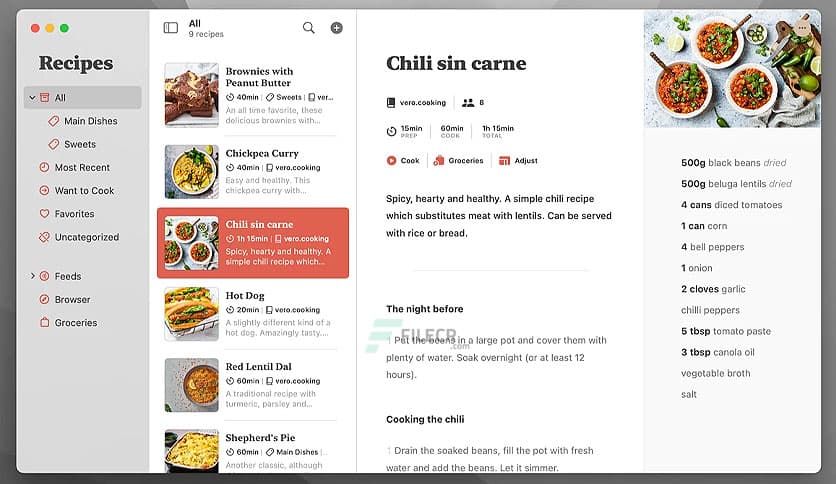 Mela – Recipe Manager 1.6.3