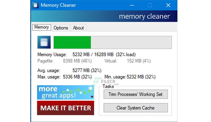 Memory Cleaner 3.00