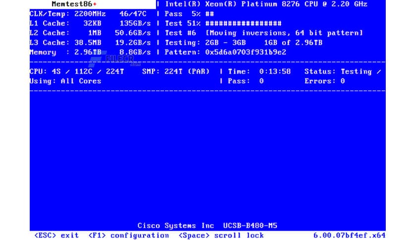 Memtest86+ 8.00 Stable