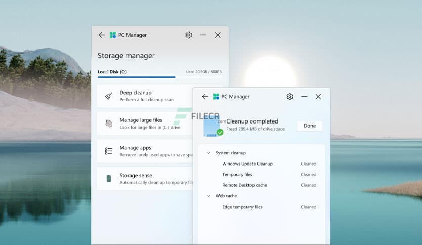 Microsoft PC Manager 3.20.2.0