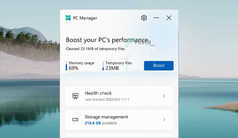Microsoft PC Manager 3.20.2.0