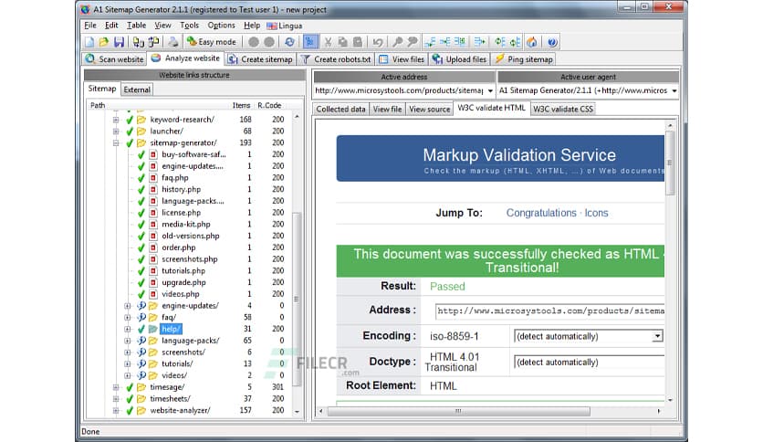 MicroSys A1 Sitemap Generator Pro 10.1.4 (Update 14)