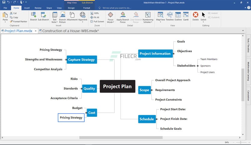 MatchWare MindView 9.0.60114