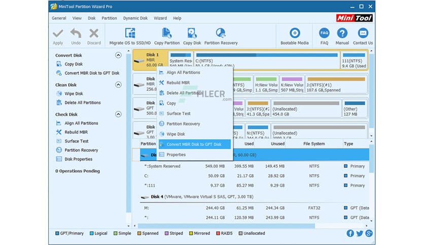 MiniTool Partition Wizard Pro 12.8