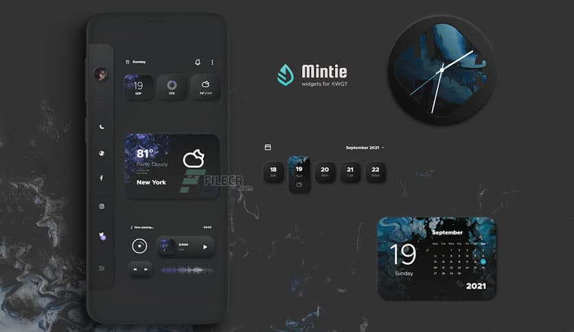 Mintie for KWGT v2.5.3