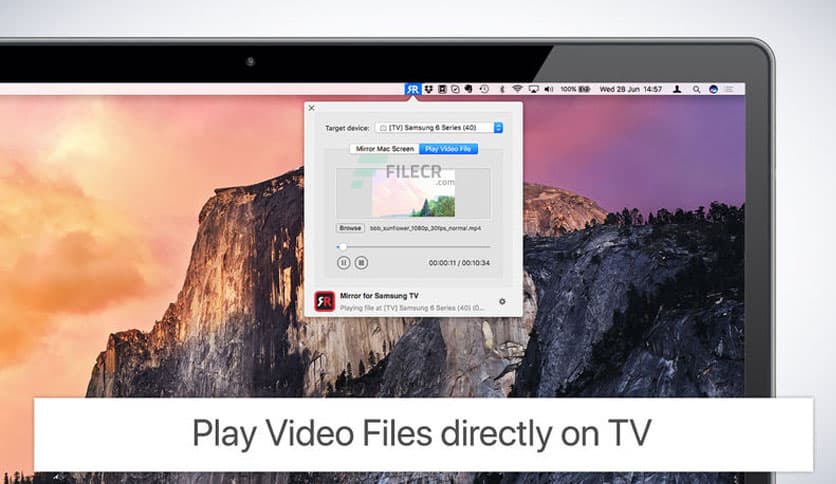 Mirror for Beko TV 3.6
