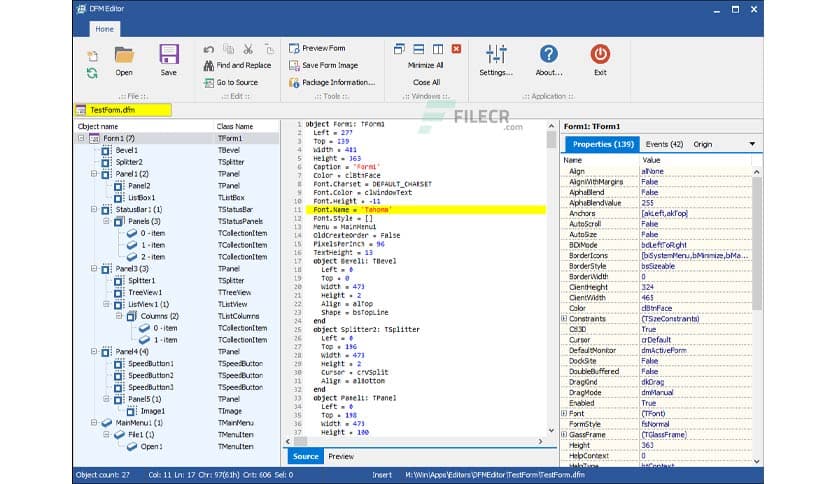 MiTeC DFM Editor 8.4.0
