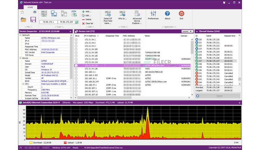 MiTeC Network Scanner 6.0.1