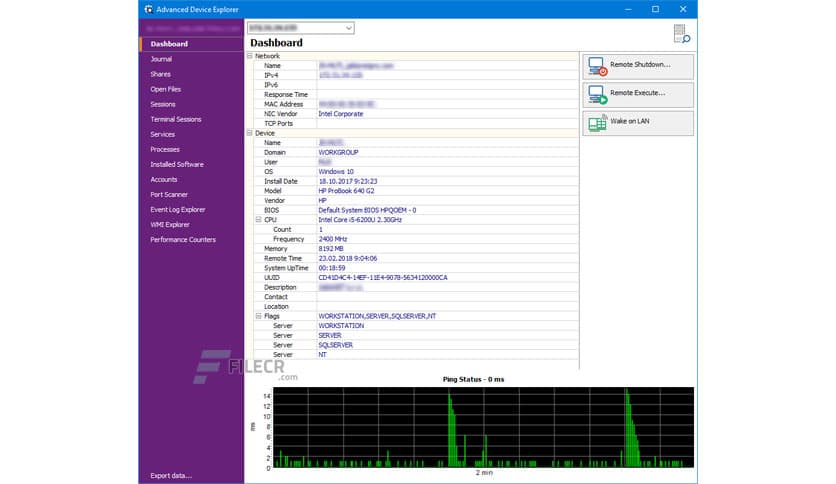 MiTeC Network Scanner 6.0.1