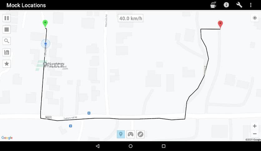 Mock Locations (fake GPS path) 1.35.9