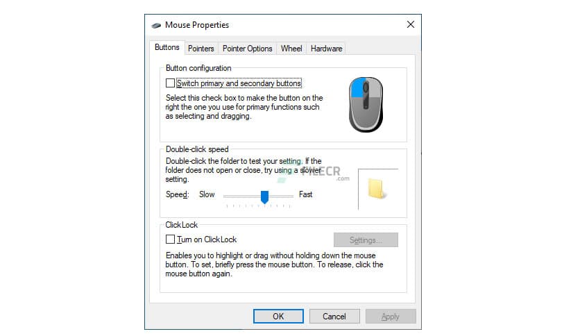 Mouse settings changer 1.2