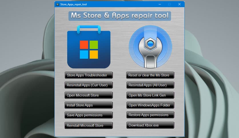 Ms Store & Apps repair Tool 1.0.1