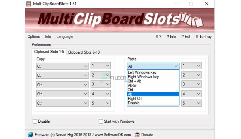 MultiClipBoardSlots 3.55