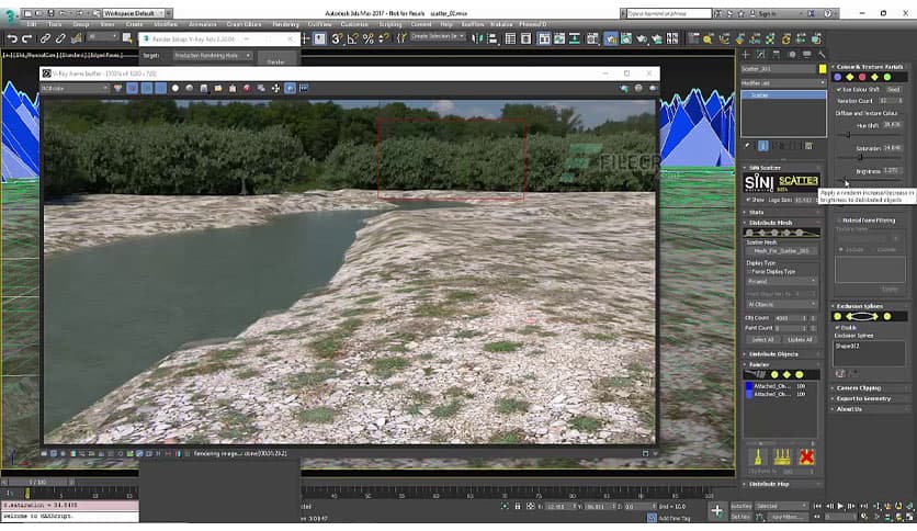 MultiScatter v1.623 for 3DsMax 2021-2022