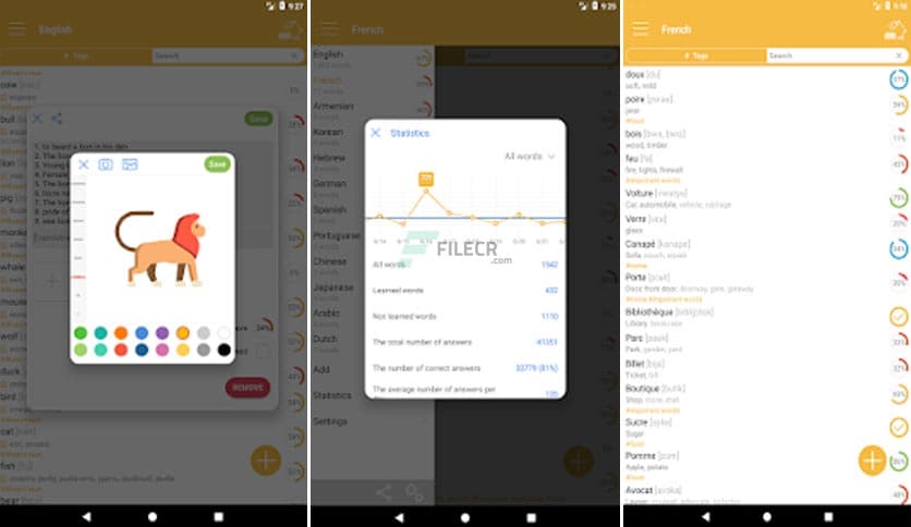 My Dictionary – polyglot 10.7 build 785