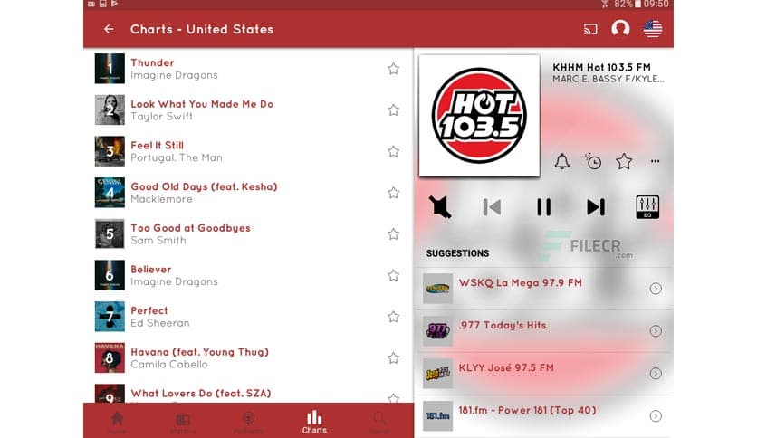 myTuner Radio App: FM stations 9.8.3