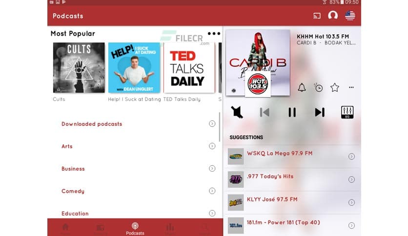myTuner Radio App: FM stations 9.8.3